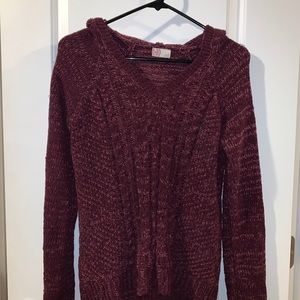 S.o. Heritage nit hood sweater